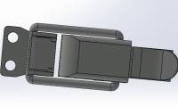 门锁门铰链solidworks标准库3D模型下载